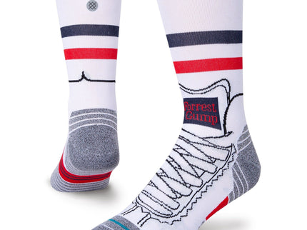 Stance Stance Run Forrest Run Socks White