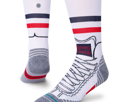 Stance Stance Run Forrest Run Socks White