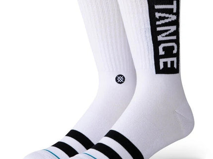 Stance Stance The OG Crew Socks 3 Pack Black White