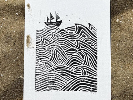 Studio Els Studio Els Boat Print A5