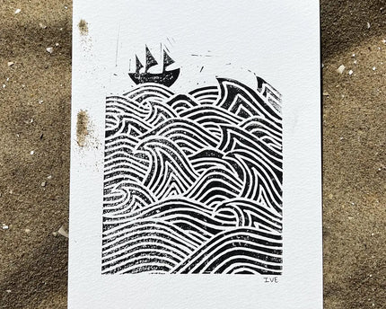 Studio Els Studio Els Boat Print A5