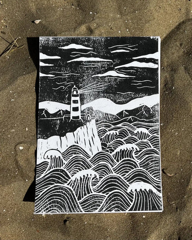 Studio Els Studio Els Vuurtoren Print A4