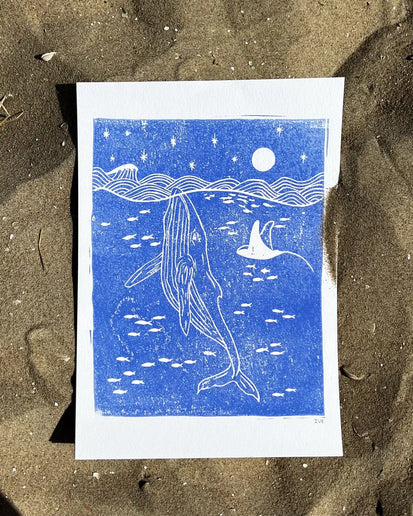 Studio Els Studio Els Walvis Print A4