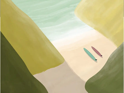 StudioTrev Trevor Humphres Secret Beach 2 Ansichtkaart