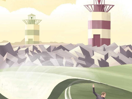 StudioTrev Trevor Humphres Skiffa Bay Ansichtkaart