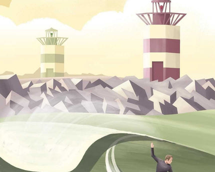 StudioTrev Trevor Humphres Skiffa Bay Ansichtkaart