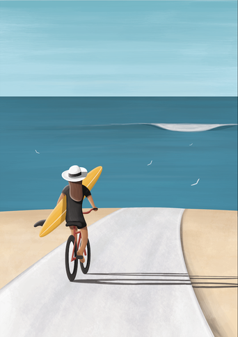 StudioTrev Trevor Humphres Typical Day In Scheveningen 3 Ansichtkaart
