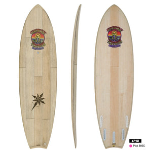 Sunova Sunova Moon Tail CF Morphlex Team - Futures - 5 Fin