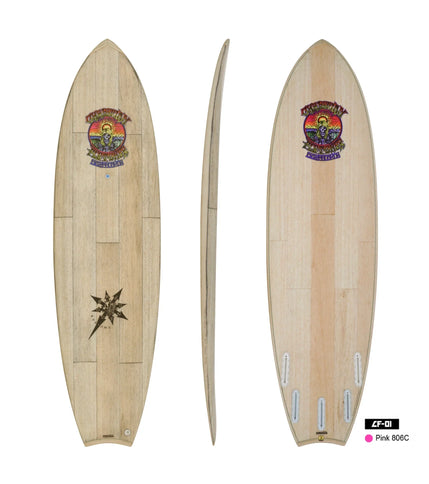 Sunova Sunova Moon Tail CF Morphlex Team - Futures - 5 Fin