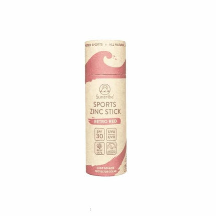 Suntribe Suntribe SPF 30 Sports Zinc Stick Retro Red