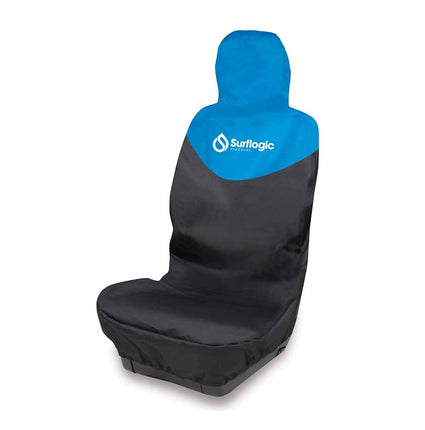 Surflogic Surflogic Single Car Seat Cover Black Cyan