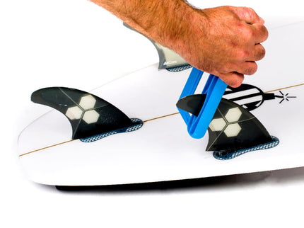 Surflogic Surflogic Wax & Fin Tool Blue