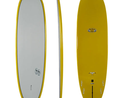 Surftech Donald Takayama Takayama 7'4 Scorpion 2 - Tuflite V-Tech - FCS II - 4 + 1 Fin Yellow