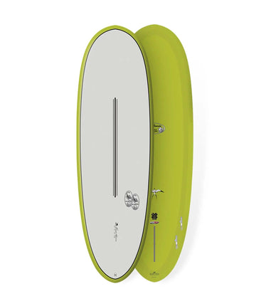 Surftech Donald Takayama Takayama Scorpion 2 - Tuflite V-Tech - FCS II - 4 + 1 Fin 5'10 Green