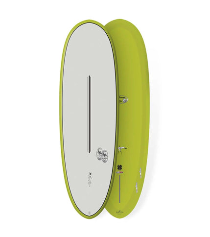 Surftech Donald Takayama Takayama Scorpion 2 - Tuflite V-Tech - FCS II - 4 + 1 Fin 5'10 Green