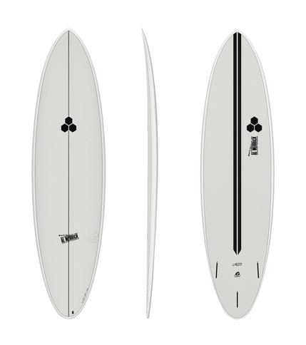 Torq Channel Islands M23 - Al Merrick - X-Lite - Futures - 3 Fin 6'8 Oyster Grey