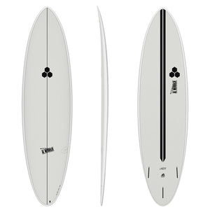 Torq Channel Islands M23 - Al Merrick - X-Lite - Futures - 3 Fin 7'4 Oyster Grey