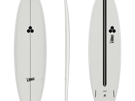 Torq Channel Islands M23 - Al Merrick - X-Lite - Futures - 3 Fin 7'4 Oyster Grey