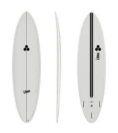 Torq Channel Islands M23 - Al Merrick - X-Lite - Futures - 3 Fin - Oyster Grey