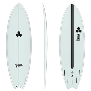 Torq Channel Islands Pod Mod - Al Merrick - X-Lite - Futures - 5 Fin - Glacier Blue