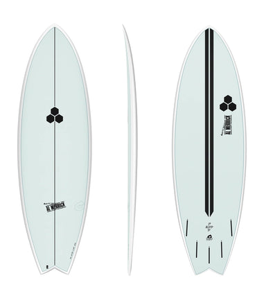 Torq Channel Islands Pod Mod - Al Merrick - X-Lite - Futures - 5 Fin - Glacier Blue