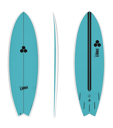 Torq Channel Islands Pod Mod - Al Merrick - X-Lite - Futures - 5 Fin - Marine Blue