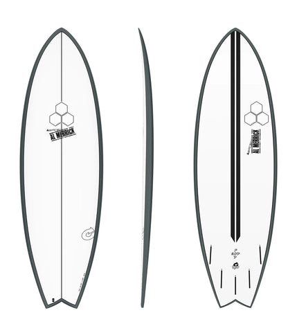 Torq Channel Islands Pod Mod - Al Merrick - X-Lite - Futures - Graphite Rail