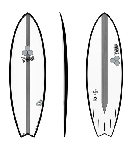 Torq Torq 5'6 Channel Islands Pod Mod - Al Merrick - X-Lite - Futures - Black Rail