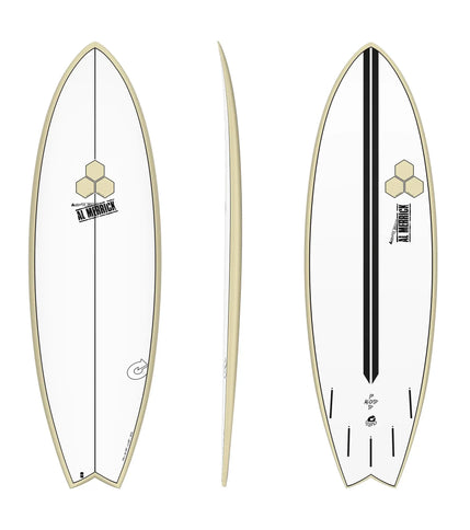 Torq Torq 6'2 Channel Islands Pod Mod - Futures - Sand Rail