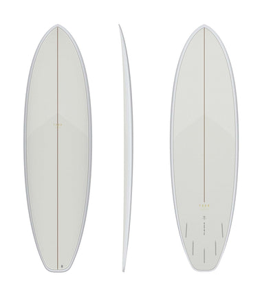 Torq Torq BigBoy 23 TET - Futures - 5 Fin 6'10 Oyster Grey