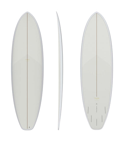 Torq Torq BigBoy 23 TET - Futures - 5 Fin 6'10 Oyster Grey