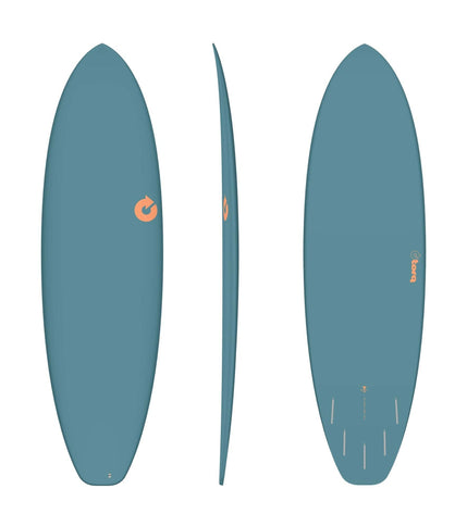 Torq Torq BigBoy 23 TET - Futures - 5 Fin 7'2 Petrol