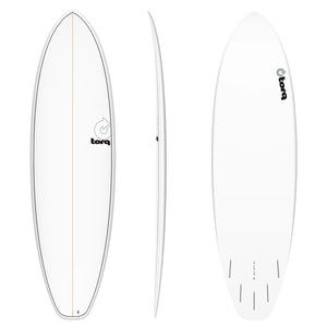 Torq Torq BigBoy 23 TET - Futures - 5 Fin - White Pinline