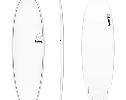 Torq Torq BigBoy 23 TET - Futures - 5 Fin - White Pinline