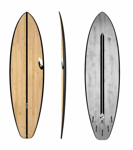 Torq Torq BigBoy ACT  6'6 Clear Bamboo Black Rails
