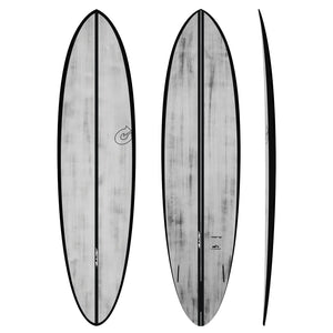 Torq Torq Chopper ACT - Futures - 2 + 1 Fin - Black Rail