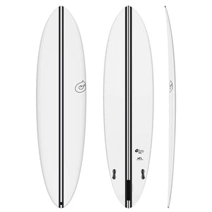 Torq Torq Chopper TEC - FCS II - 2 + 1 Fin - Clear
