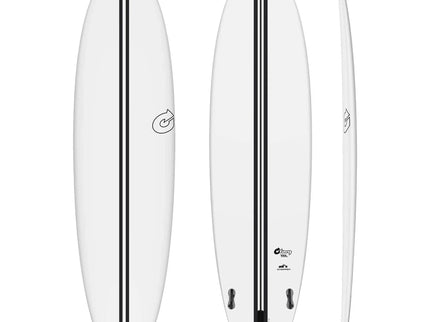 Torq Torq Chopper TEC - FCS II - 2 + 1 Fin - Clear