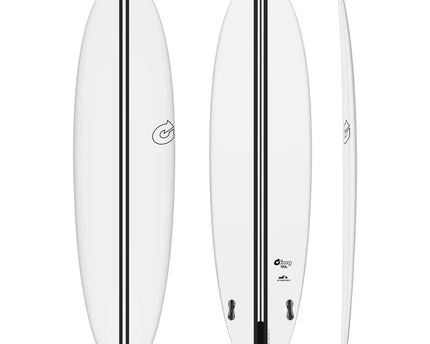 Torq Torq Chopper TEC - FCS II - 2 + 1 Fin - Clear