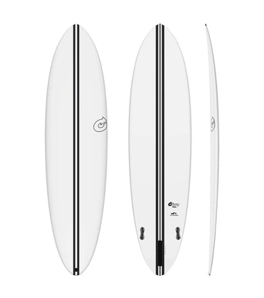 Torq Torq Chopper TEC - FCS II - 2 + 1 Fin - Clear