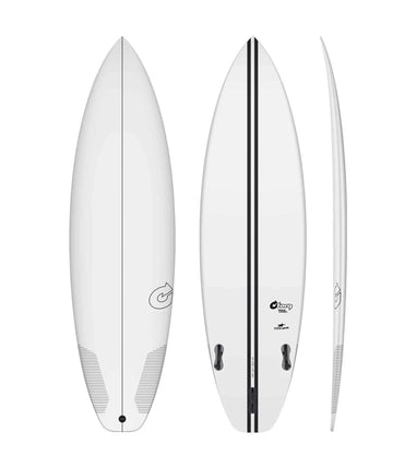 Torq Torq Comp2 TEC - FCS II - 3 Fin 6'0 Clear
