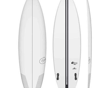 Torq Torq Comp2 TEC - FCS II - 3 Fin 6'2 Clear
