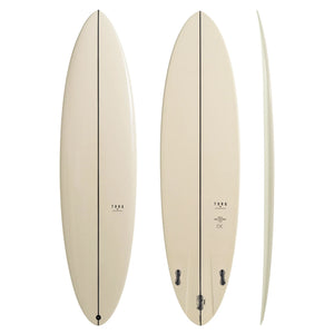Torq Torq Delpero Twin TEC - FCS II - 3 Fin - Stone