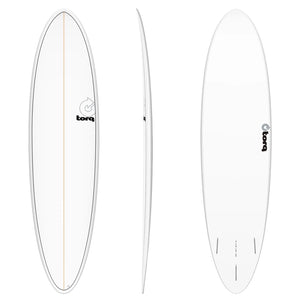 Torq Torq Funboard White Pinline 7'2''