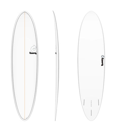 Torq Torq Funboard White Pinline 7'2''