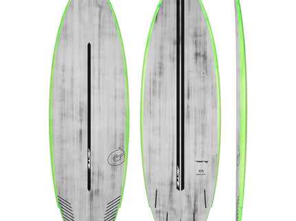 Torq Torq Go-Kart ACT - Futures - 5 Fin - Green Rail