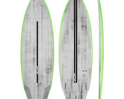 Torq Torq Go-Kart ACT - Futures - 5 Fin - Green Rail