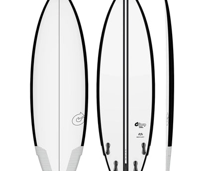 Torq Torq Go-Kart TEC - FCS II - 5 Fin - Black Rail