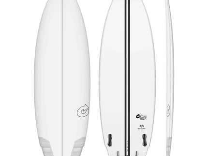 Torq Torq Go-Kart TEC - FCS II - 5 Fin - Clear