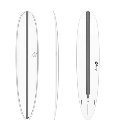 Torq Torq Longboard CS - Futures - 2 + 1 Fin 8'0 White